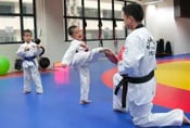 first-degree black belt in Tae Kwon Do